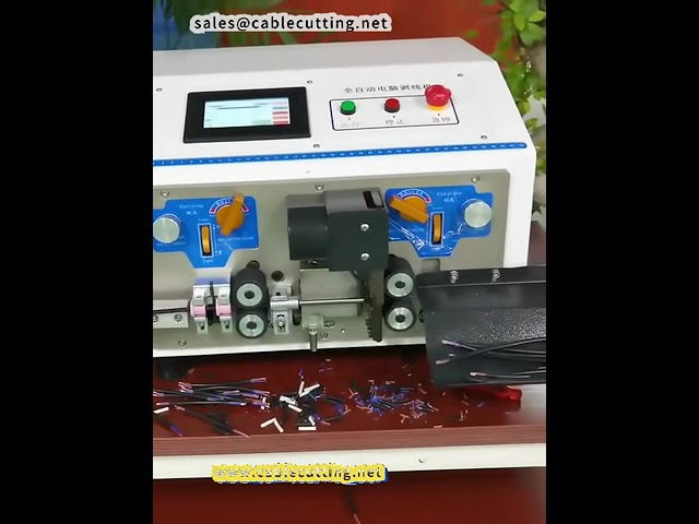 Automatisk afisoleringsmaskine – Præcis wirestripper til industriel automation