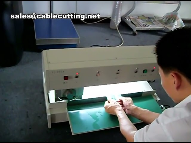 V-Cut PCB Separator Maskine med Holdbart Blad | PCB Separator
