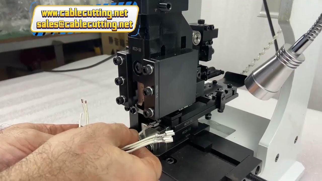 2T Pneumatisk Terminalpresse Maskine | 40mm Slaglængde til Europæiske Stik