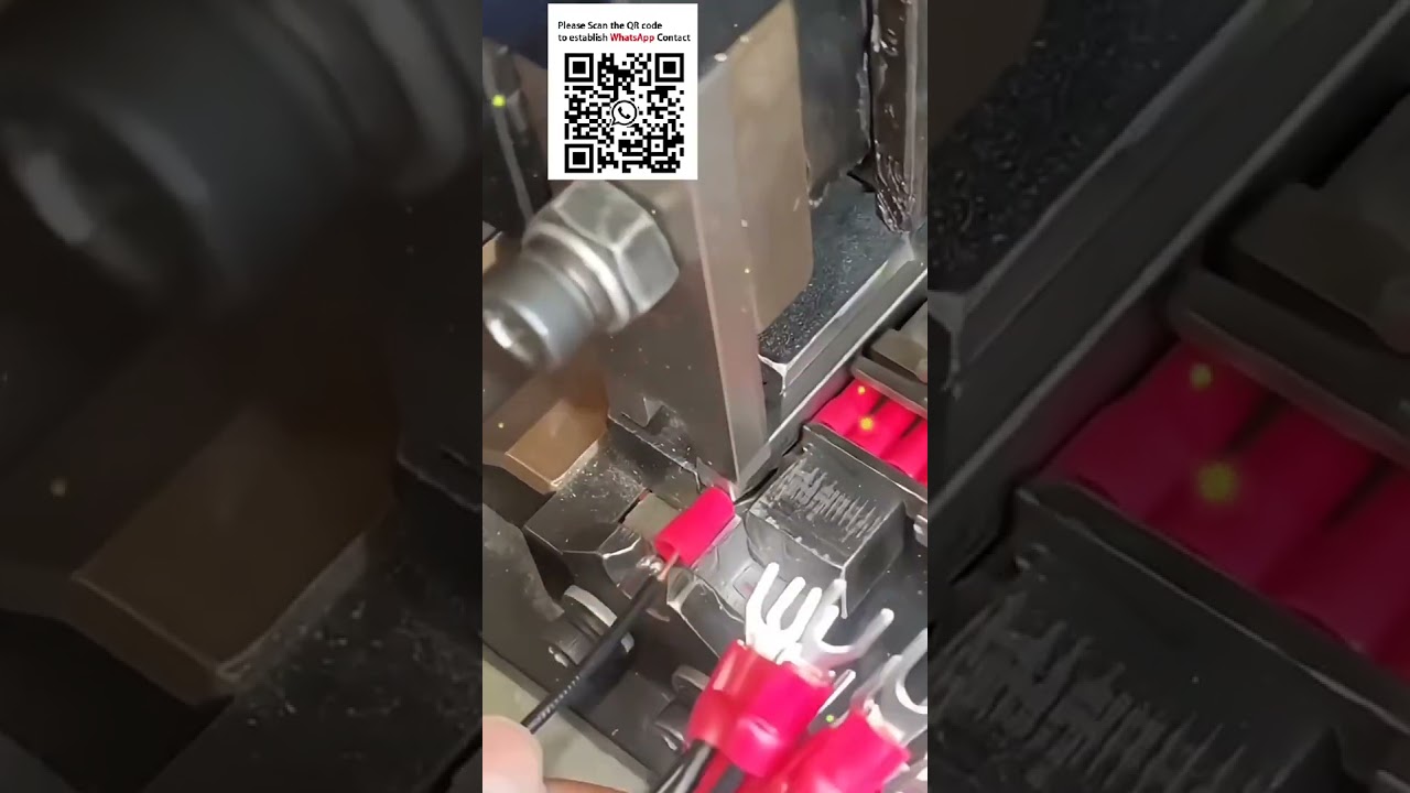 Semiautomatisk Crimpemaskine til Løse Isolerede Terminaler #Automationsudstyr