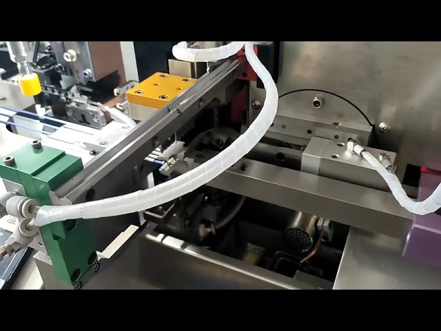 4-leder automatisk afisolerings-, krympe- og fortinningsmaskine | Engelsk system, industriel automation