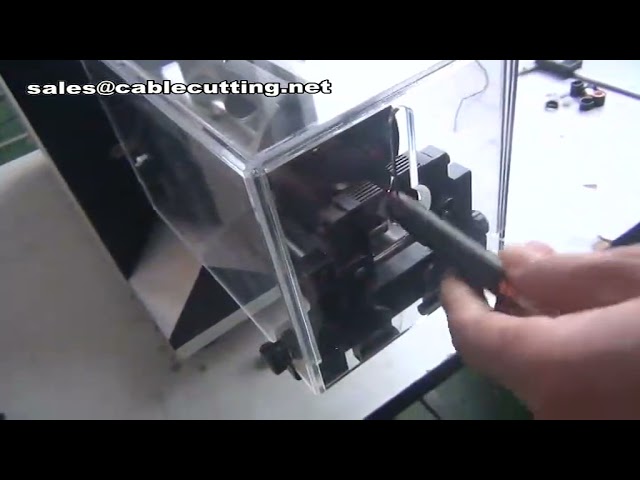 Automatisk Koaksialkabel Afisoleringsmaskine, Ny Energi Koaksialkabel Afisoleringsmaskine, Koaksialkabel Afisolering