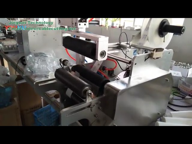 Pneumatisk rundflaske-etiketmaskine - Induktionsstyret automatisk op til 80 flasker/min
