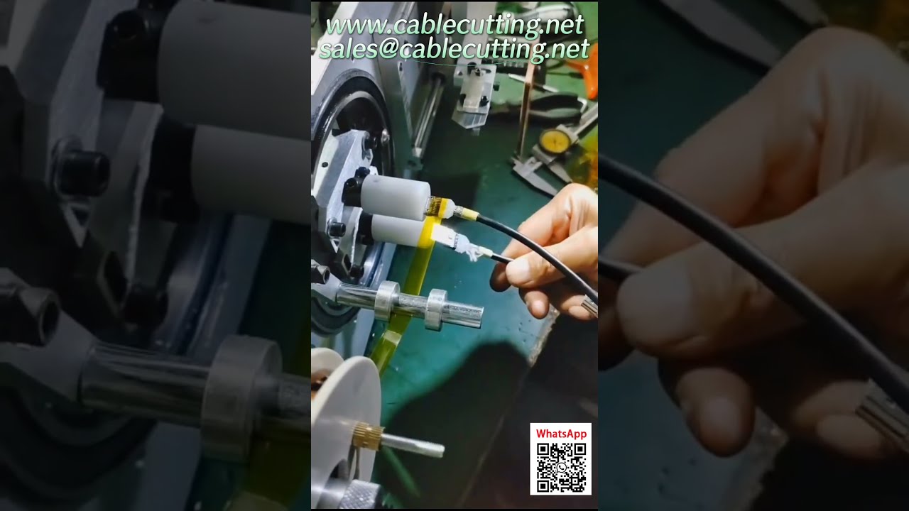 HDMI-kabel krympefolie maskine | Automatisk indpakning & afisolering