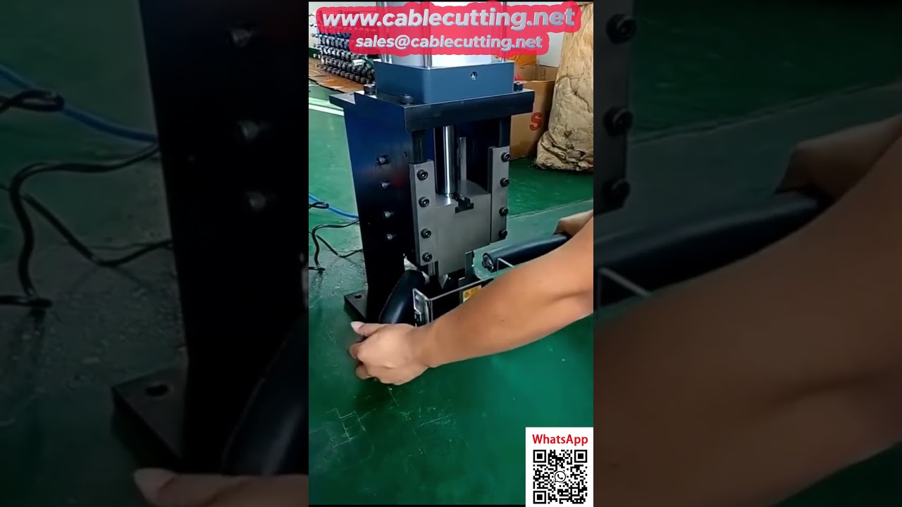Effektiv kabelklipper til 300 mm² – industriel automatisering