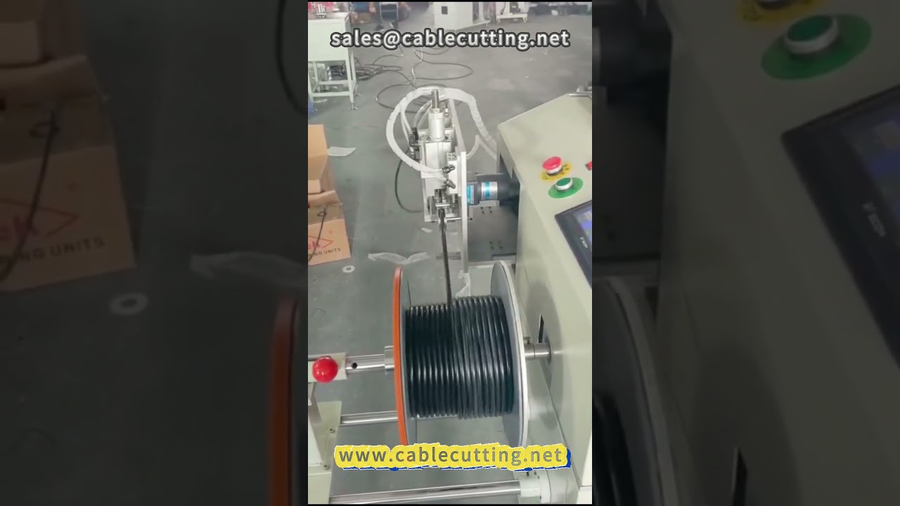 60 meter viklemaskine – opdeling af store ruller til små præcise meter | effektiv trådspoleautomatisering