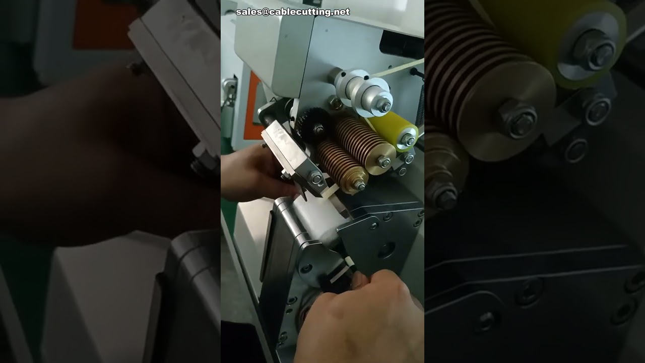 Effektiv elektrisk tapeindpakningsmaskine til malertape #maskine #fabrik