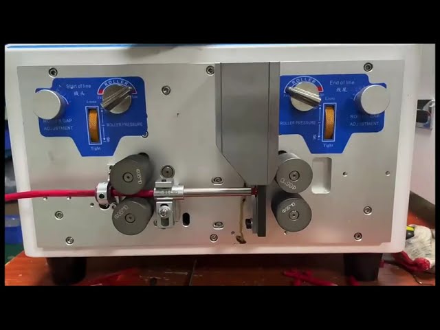 Millimeter Automatisk Maskine til Skæring og Afisolering af Tykt Kobberkabel og Bambusstrimmel