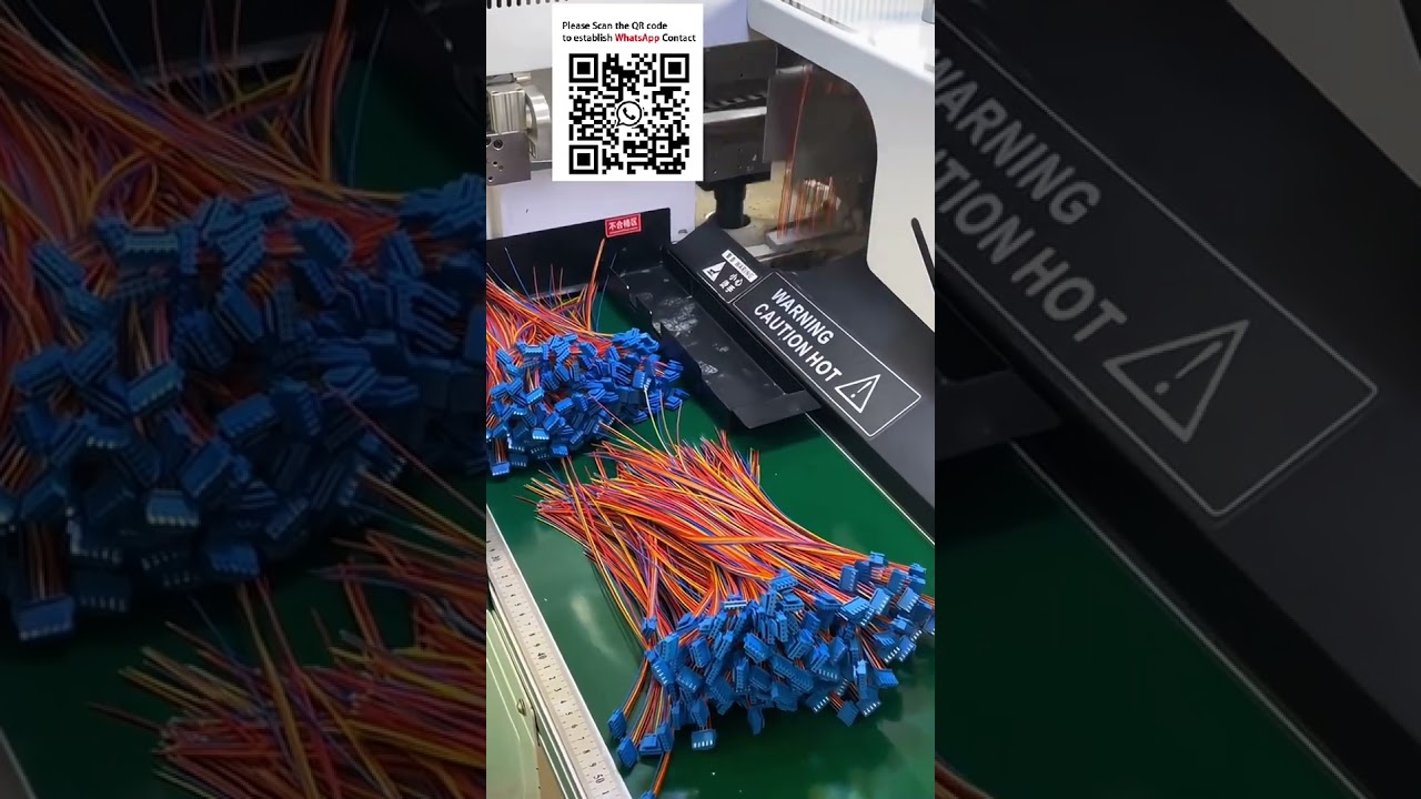 Automatisk Indføring & Fortinning af Ledningshuse – Maskine til EV-Ledningsnet