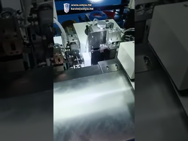 Automatisk isoleret kobberløkker crimpemaskine | Løse terminaler wire strip og crimpemaskine med V