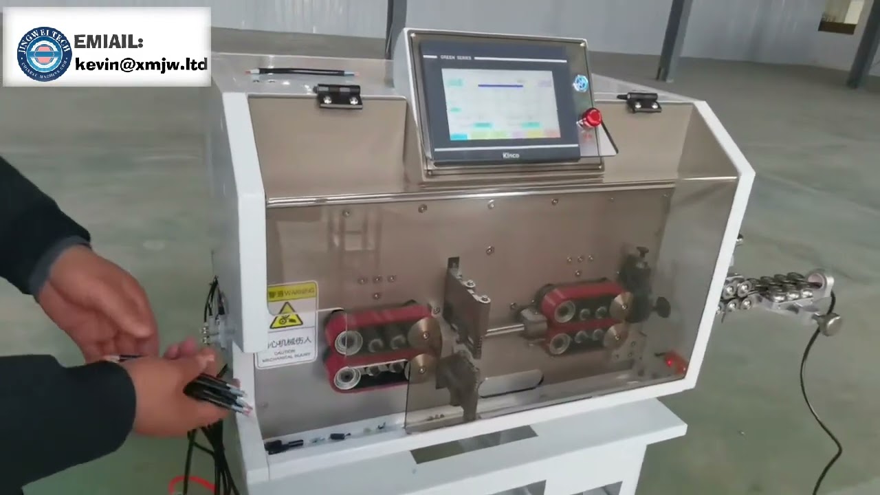 SW Max150 – Fuldautomatisk dobbelt-endet kabelafisoleringsmaskine til nye energikabler