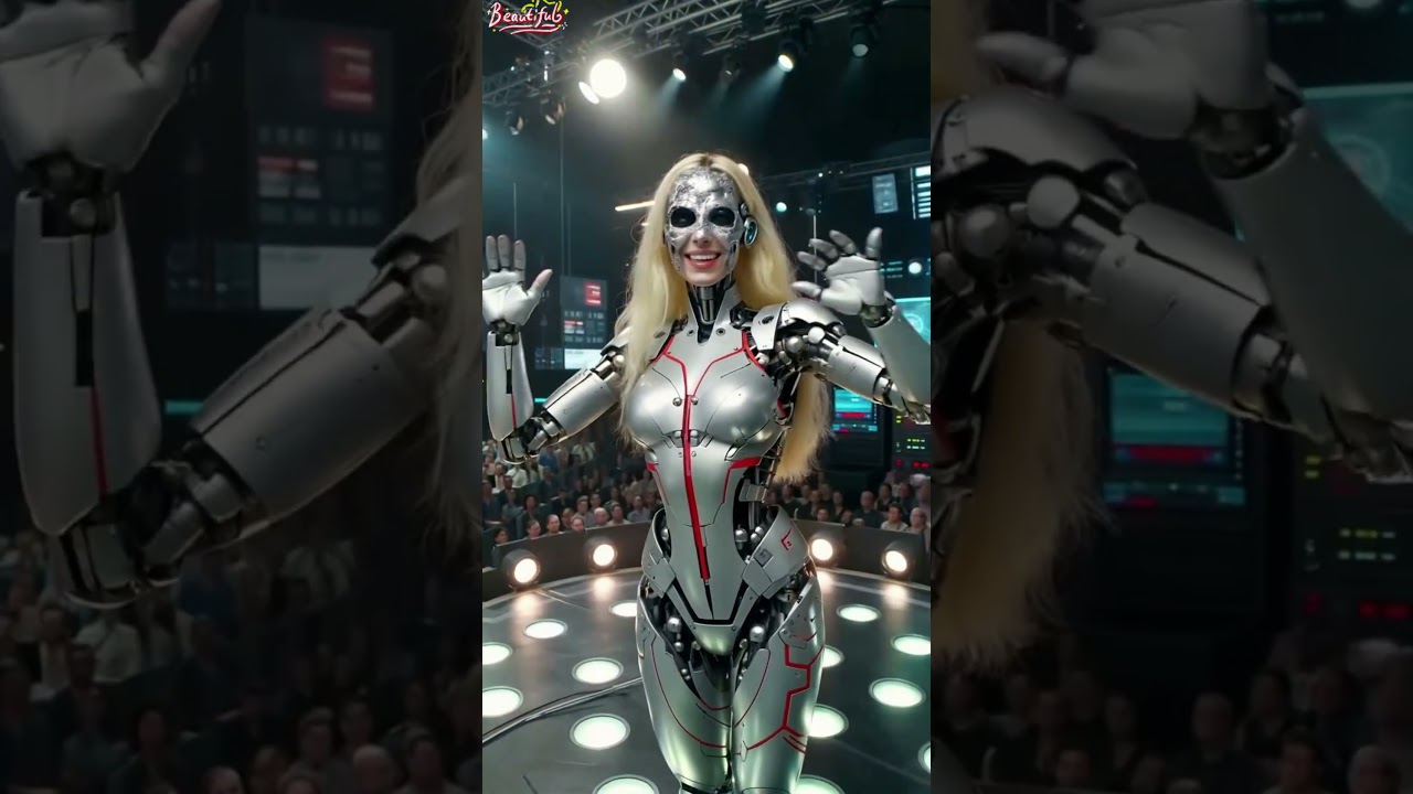 AI-robot fejler under live-præsentation #Robot #Malfunction #AIgoneWrong #SciFiAction #Android