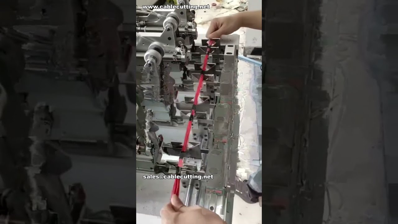 Effektiv 4-punkts spot-tapemaskine til store kabler (6-18mm OD) | Fabriksvideo