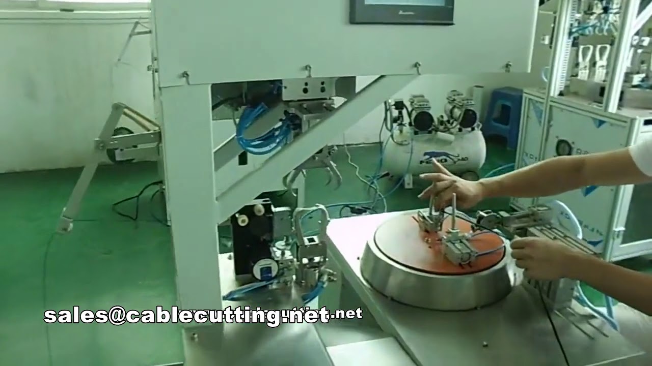 Video 8-formet kabelviklings- og bindemaskine 2