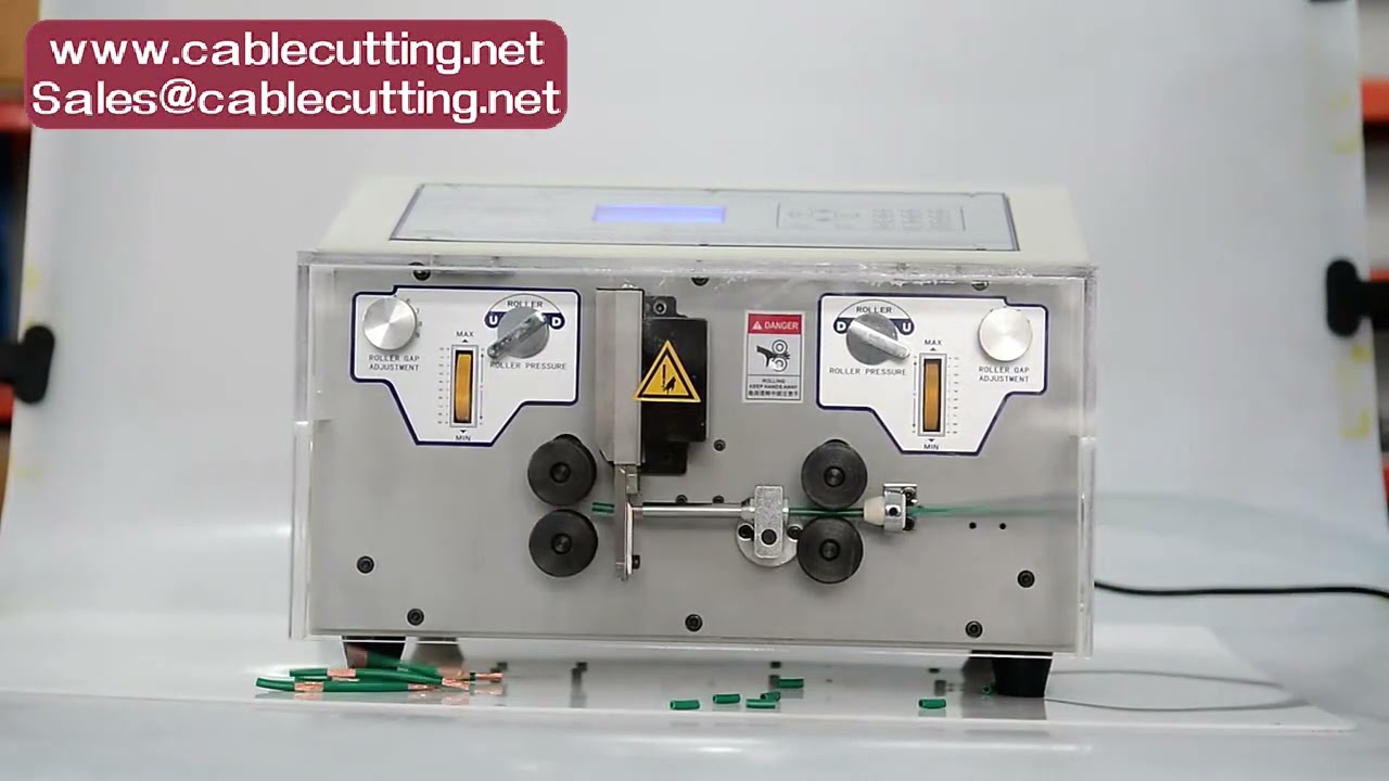 300W Automatisk Trådafisoleringsmaskine – Afisoler, Strip & Skær Ledninger 0,1-10 mm²