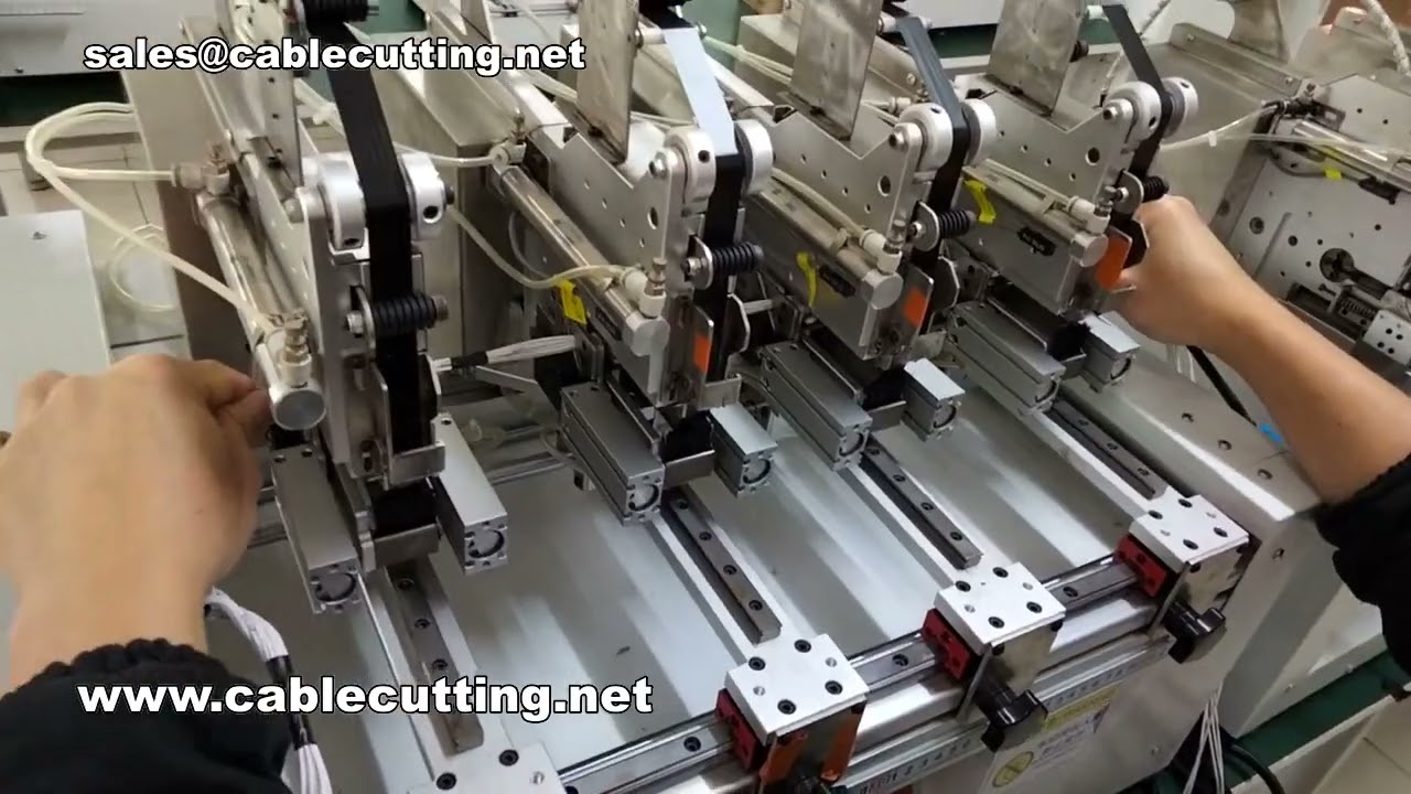 Multistationer punkt-tapemaskine til bilkabler #Automatiseringsudstyr #Fabriksdirekte