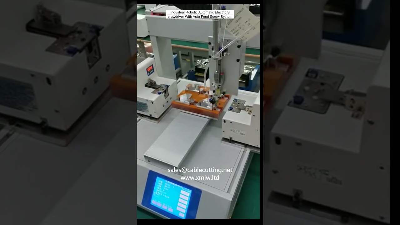Industriel Robotisk Automatisk Elektrisk Skruetrækker med Automatisk Skruetilførselssystem