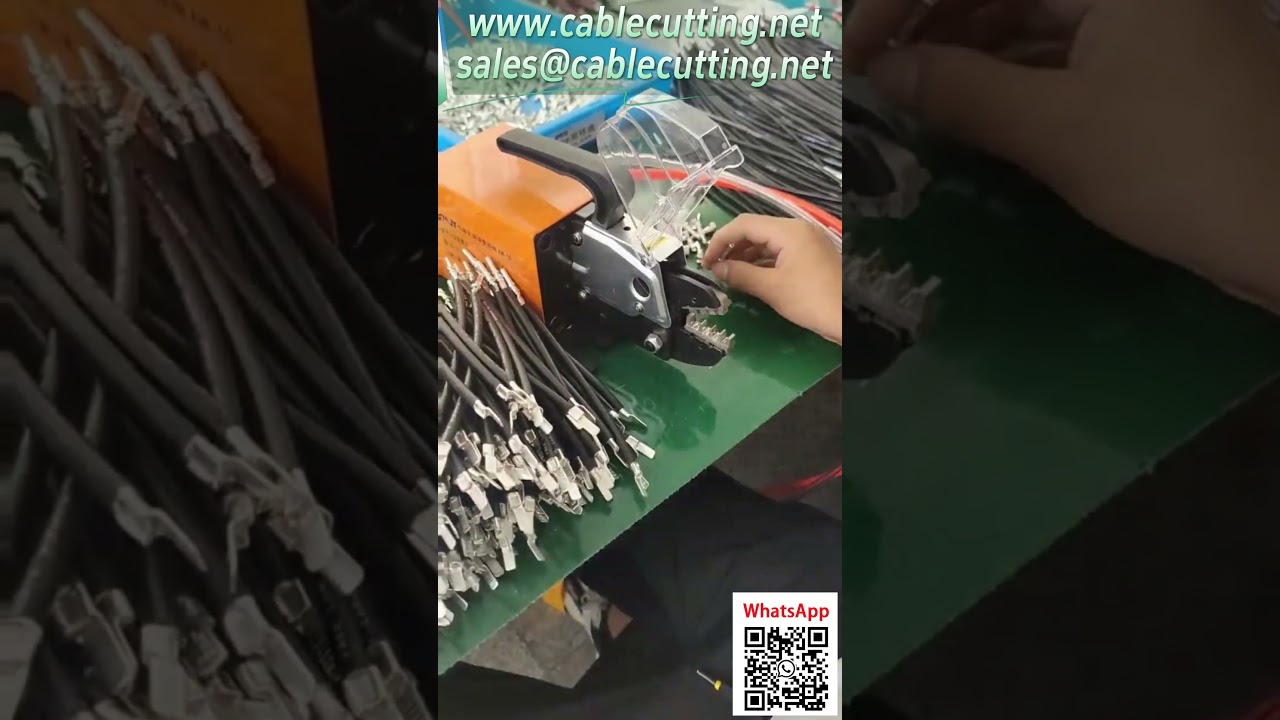 AM 10 pneumatisk crimptang – Fabriksvideo af præcisionscrimping