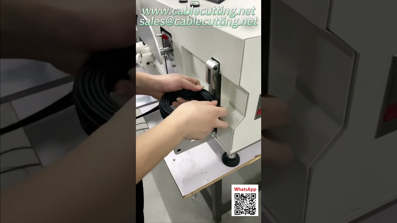 5-i-1 automatisk kabelbindemaskine: Vikling og binding af 1-12 mm kabler – utrolig nem at bruge!