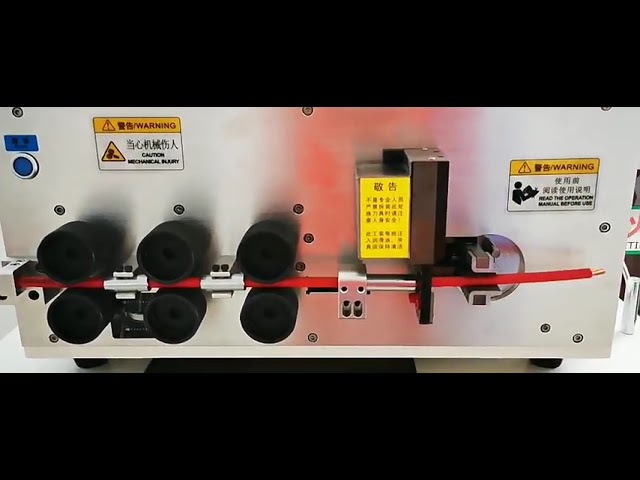 Fuldautomatisk Trådbøjningsmaskine | Lille Diameter, Stiv Tråd 4-35mm² – Afisolering & Skæring
