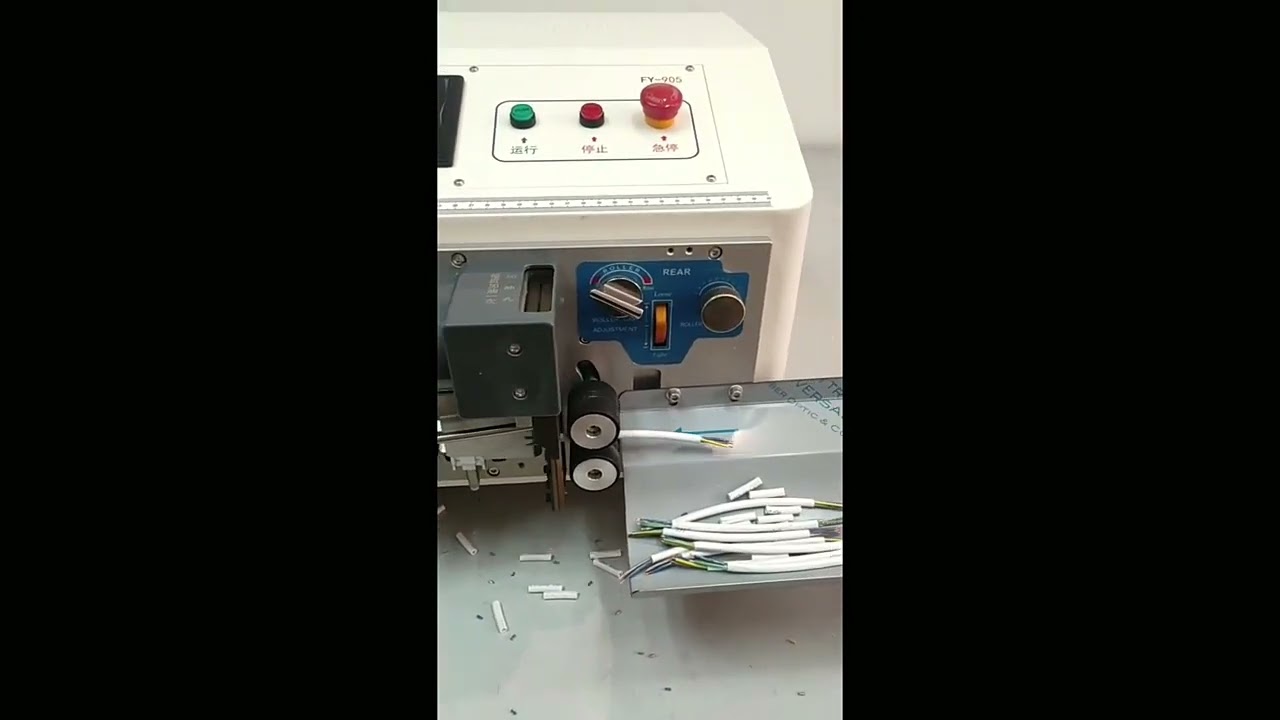 Kabelskalmaskine | Automatisk afisolering til produktion