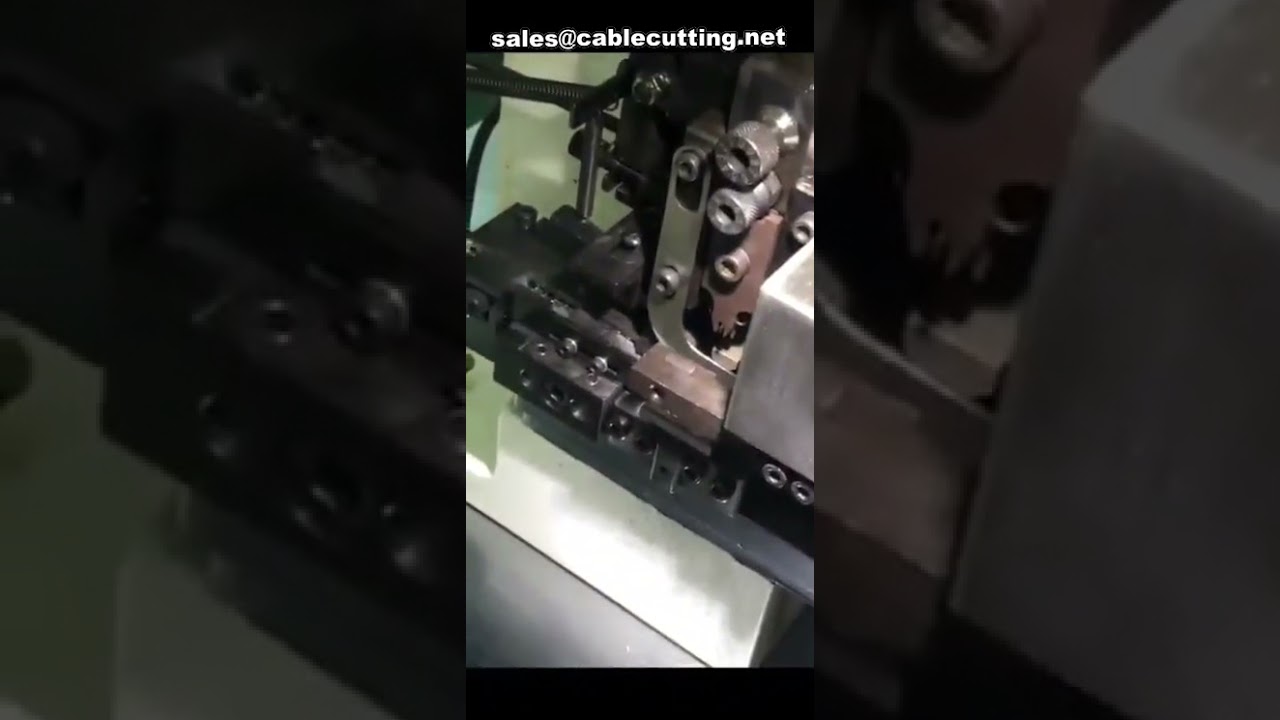 Automatisk flad båndkabel crimp- og afisoleringsmaskine | Automatisk flad kabel crimpemaskine