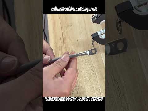 Pneumatisk krympetang 120L – Krymper kobberkabelsko til B-form