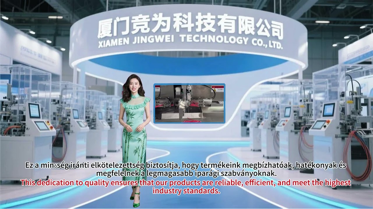 Velkommen til Xiamen Jingwei Technology – Avancerede automationsløsninger til trådbearbejdning og emballage