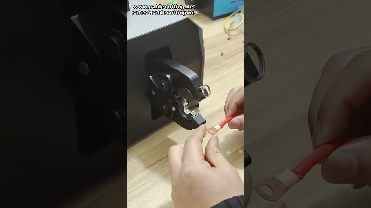 120L Pneumatisk Kabelsko-Crimper til Åbne Kabelsko 5-300A