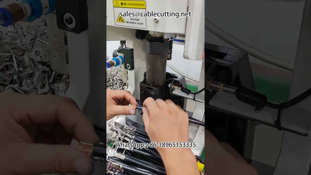 Hydraulisk terminalmaskine – Sekssidet krympeform til perfekt kabelforbindelse