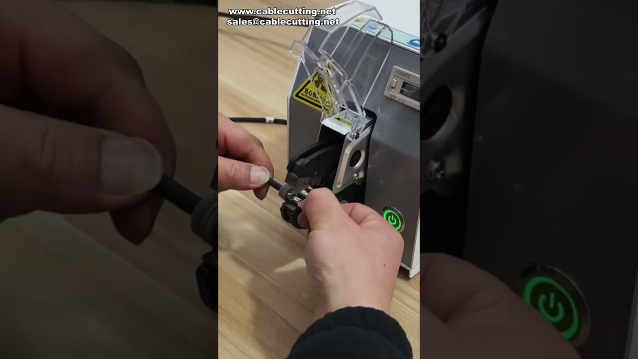 Effektiv multifunktionel elektrisk terminalkrympemaskine – krymper alle typer terminaler