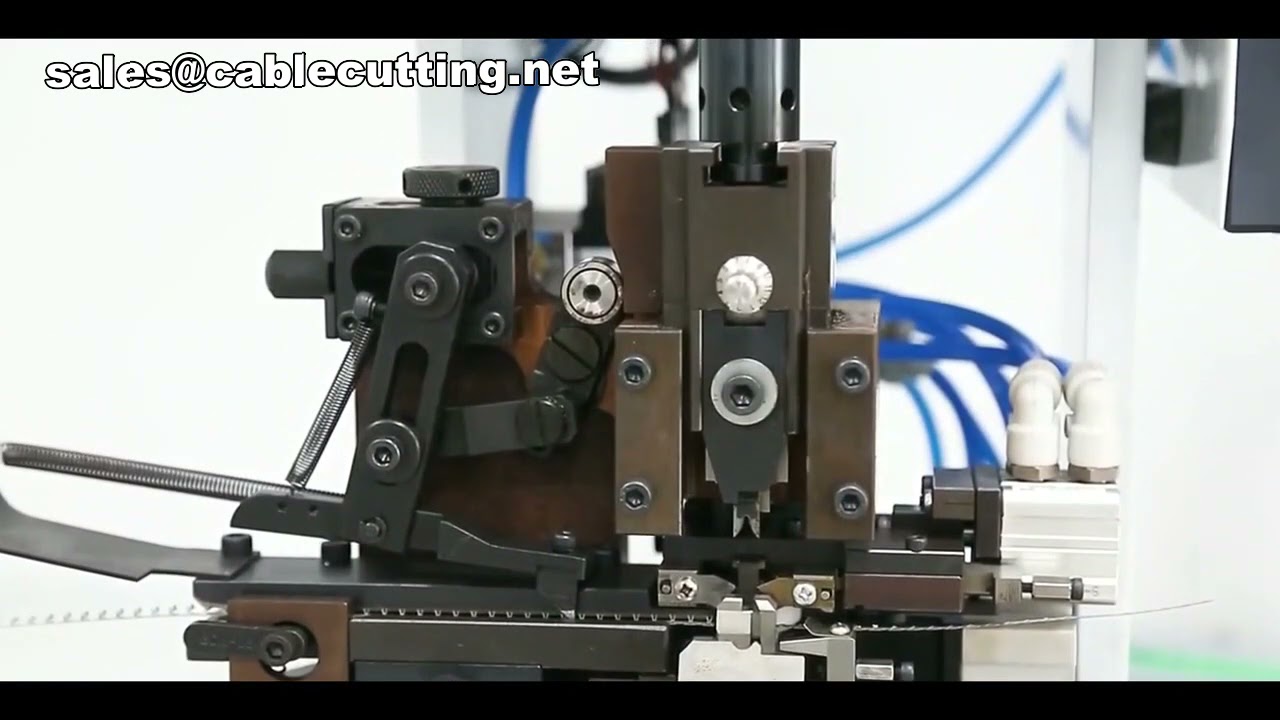 Automatisk afisolerings- og crimpemaskine | Effektiv kabelsamling