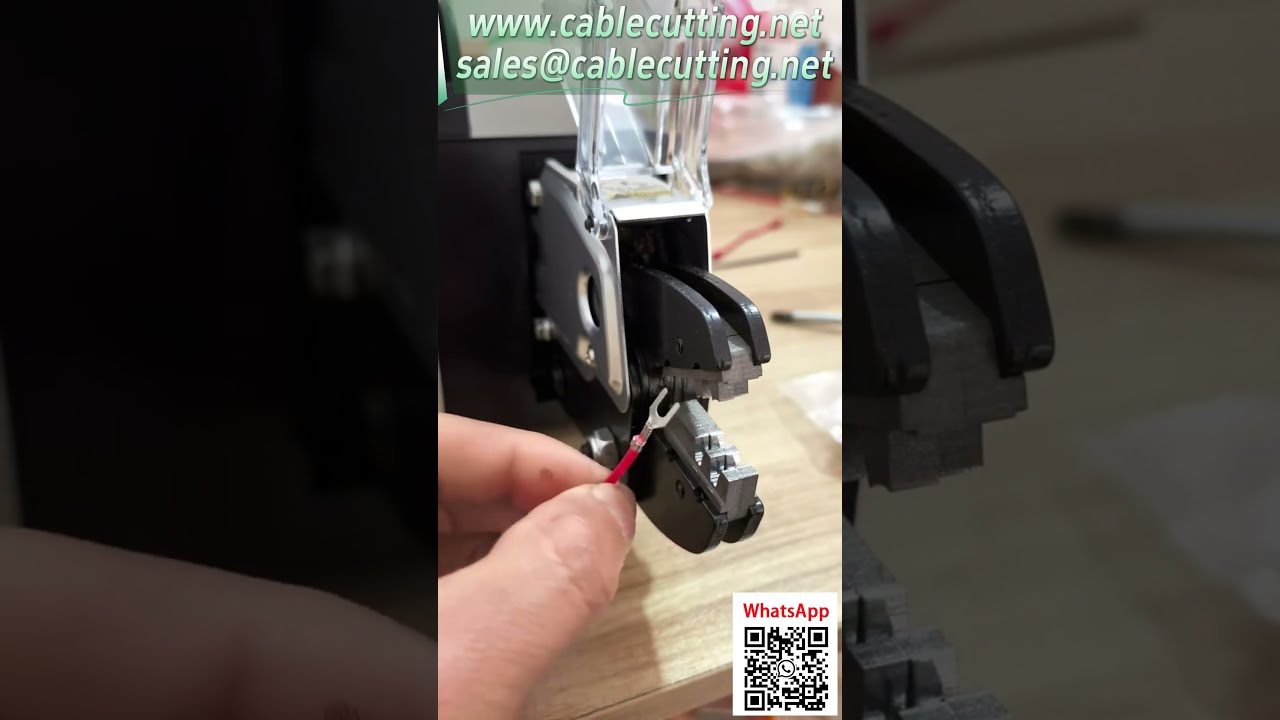 Elektrisk terminalkrimper – Test af jordingskabel med 1,5 tons kraft (0,25-16 mm²)