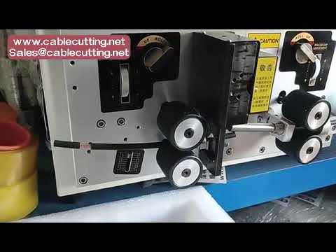 Skræddersyet kabelafisolerings- og skæremaskine | 0,4-5 mm² ledningsbehandling