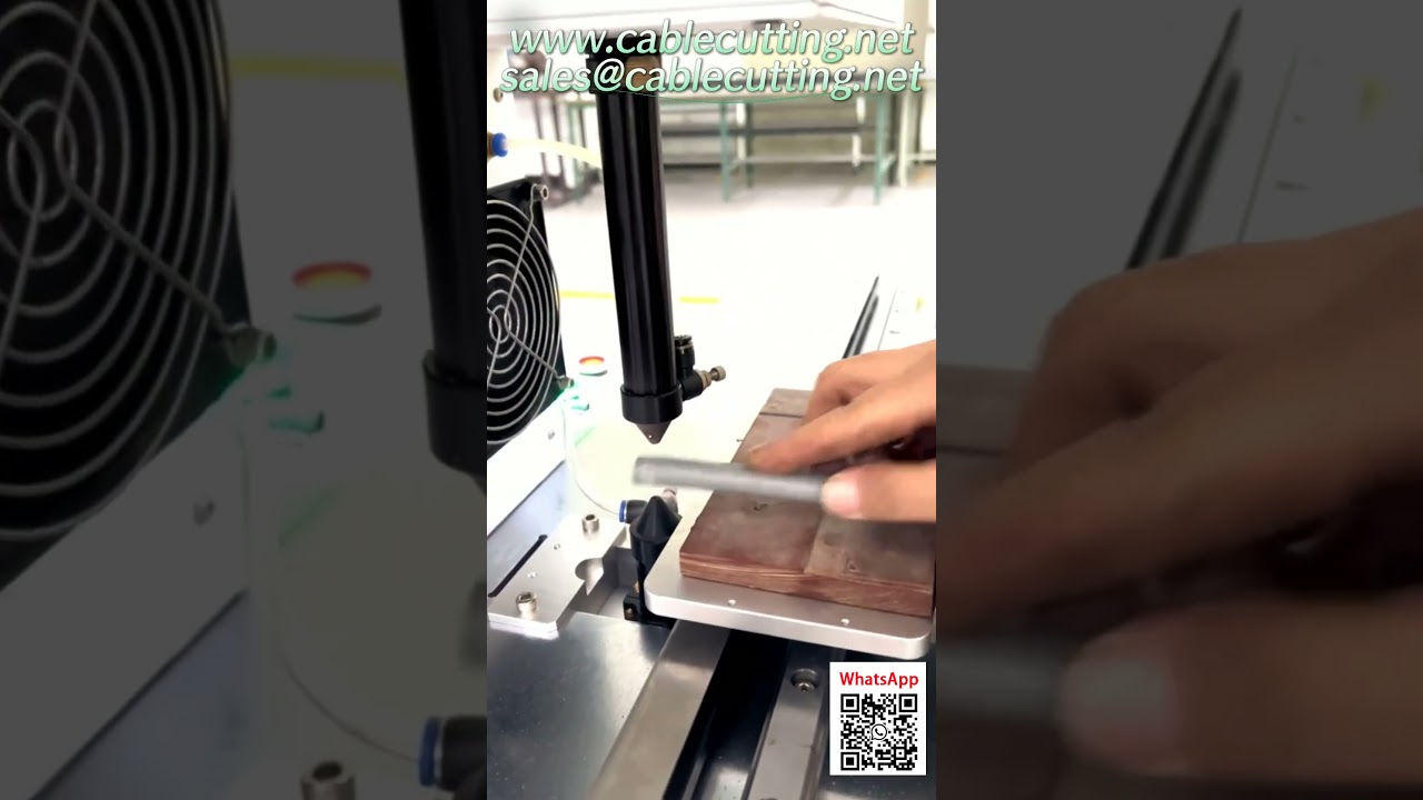 Laser Wire Stripper Live-demo – Send dine prøver til gratis test!