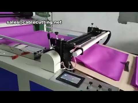 Automatisk Computerstyret Tværskaeringsmaskine til Kraftpapir, Non-woven Perlebomuld og PVC-film