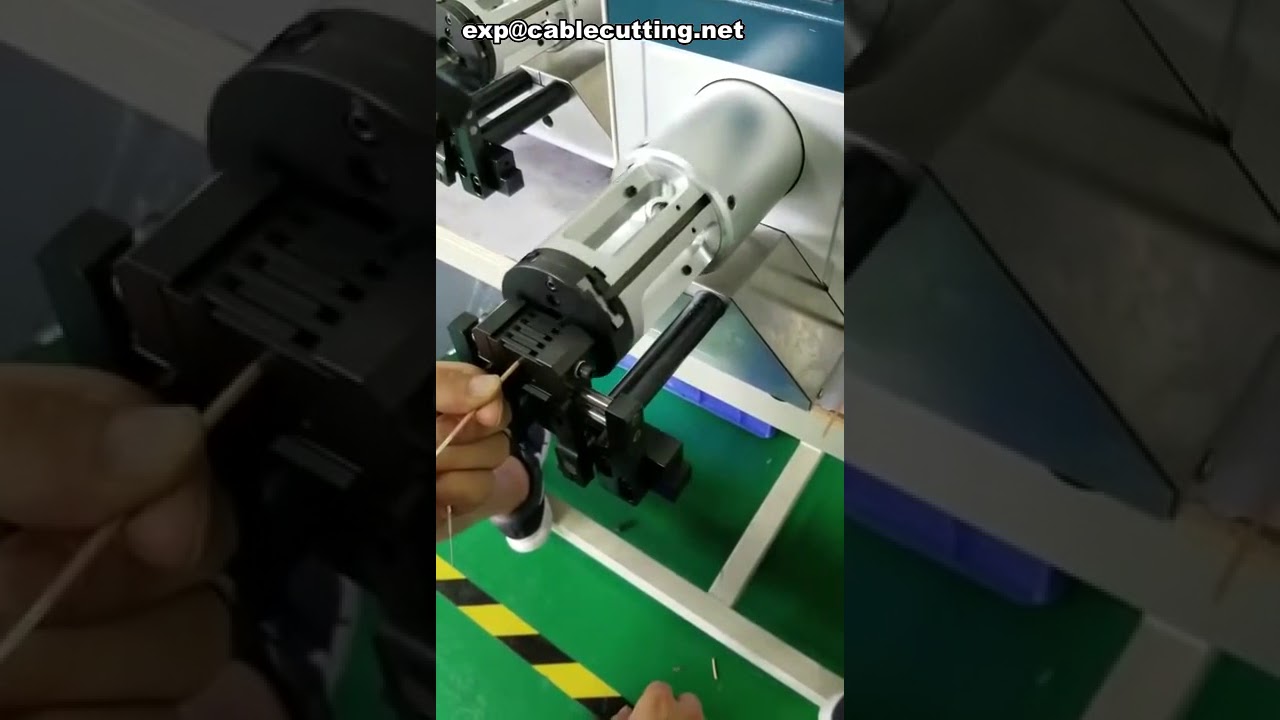 Præcis koaksialkabelafisoleringsmaskine til RG316 - Automatisk og effektiv