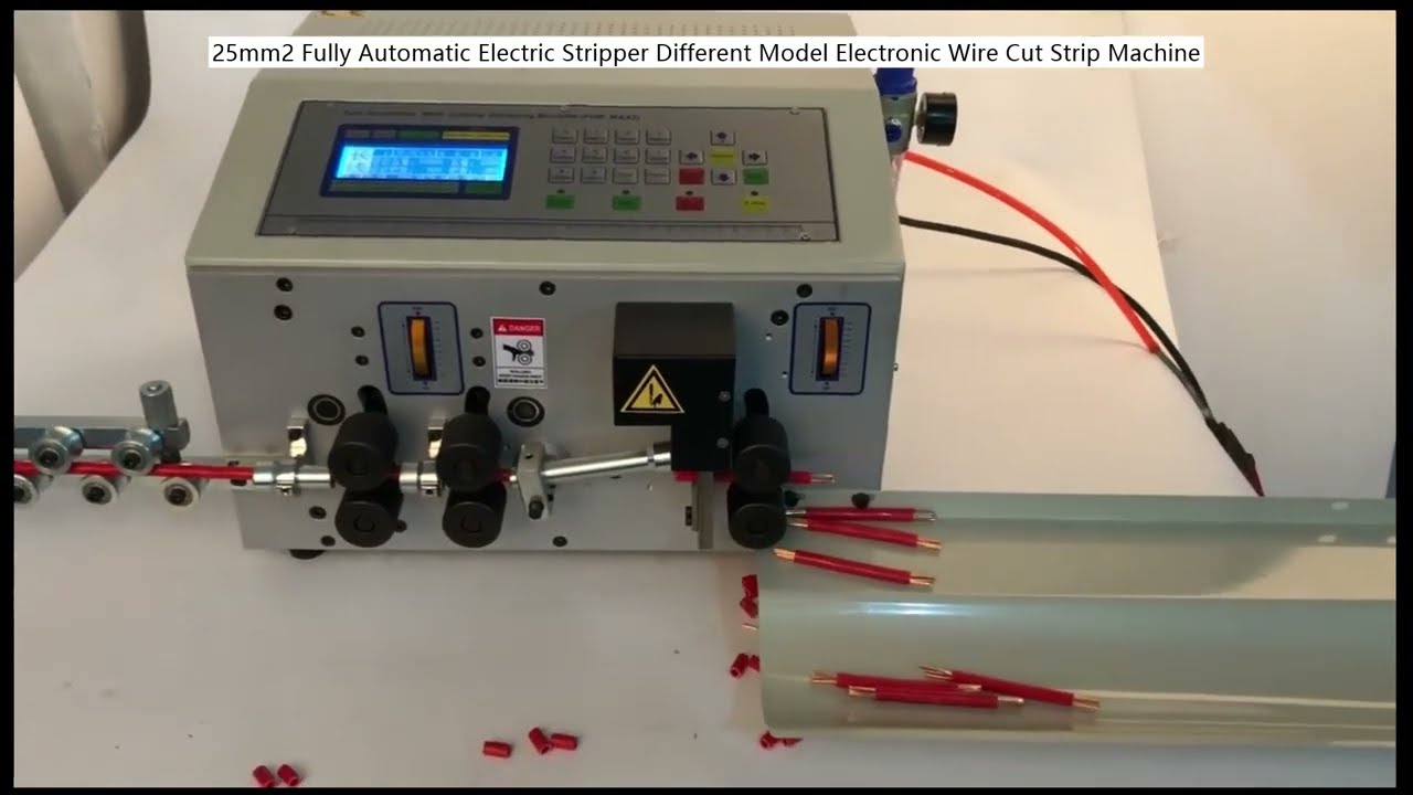 25mm² Fuldautomatisk Elektrisk Stripper | Forskellige Modeller til Trådskæring og -afisolering