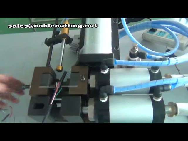 Pneumatisk afisoleringsmaskine, Elektrisk afisoleringsmaskine, Pneumatisk kabeljakkeafisolering mp4
