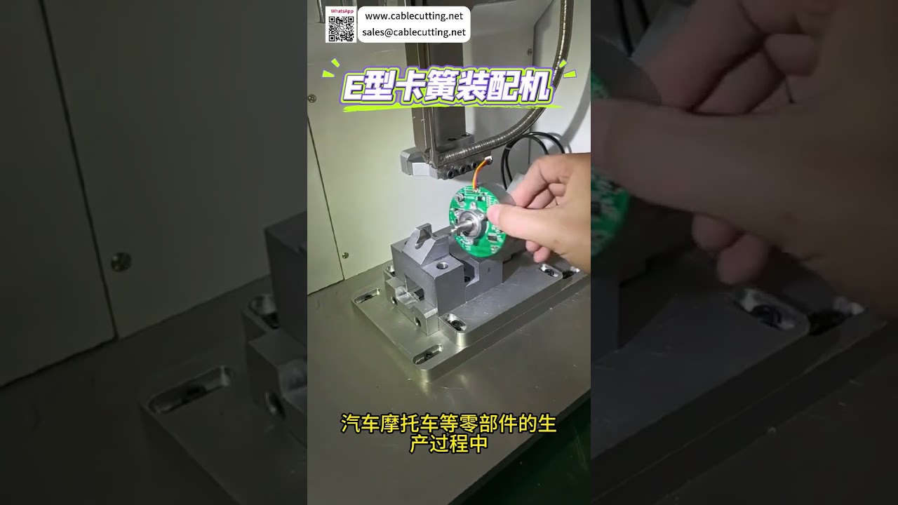 E-Type Retaining Ring Samlingsmaskine Fabrik Høj Effektiv Automatiseret Mekanisk Maskineri - Shorts
