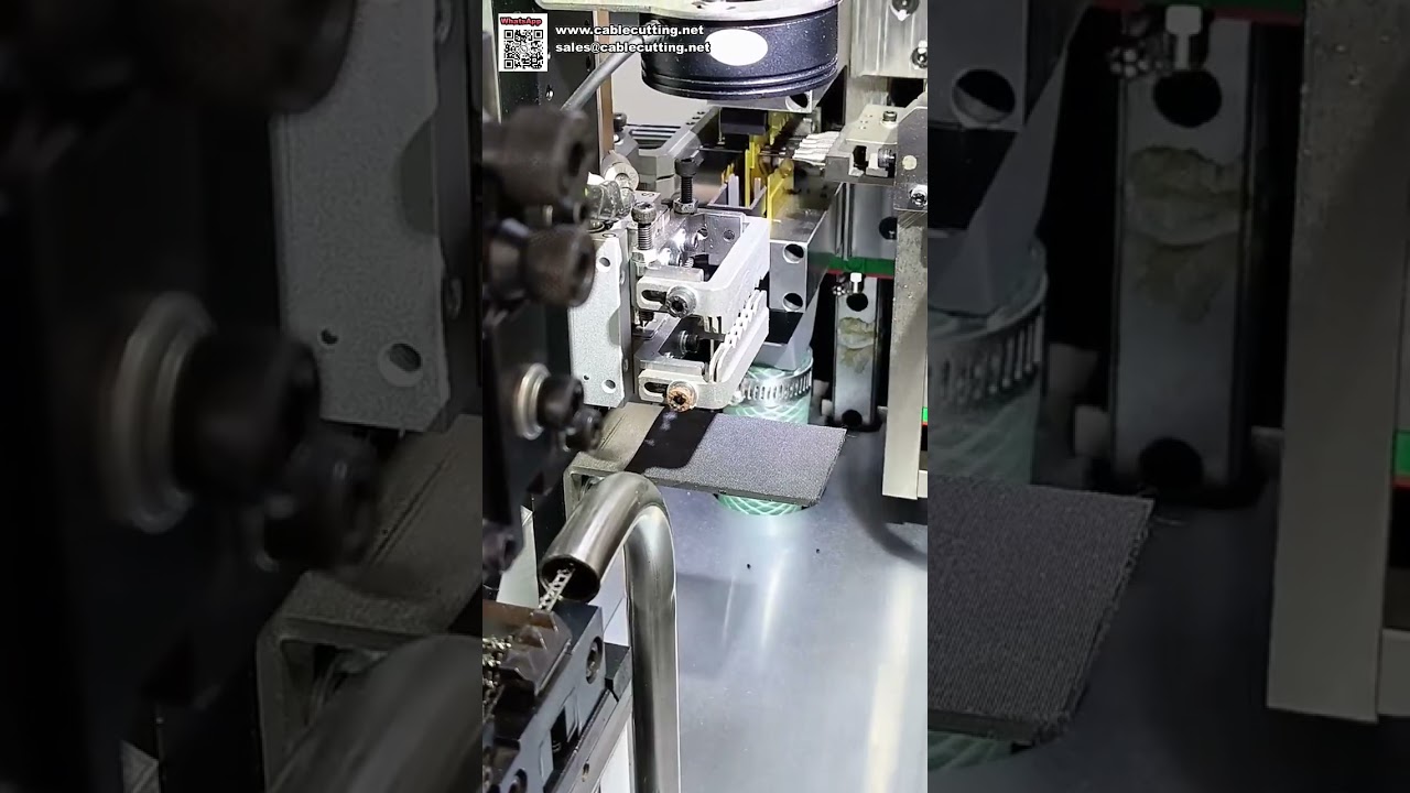 Fuldautomatisk terminalkrimpmaskine med avanceret CCD-visioninspektion - Shorts