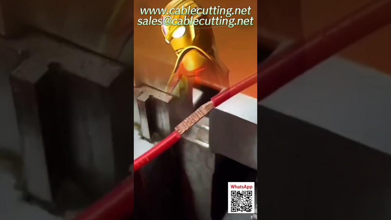 Automatisk trådbearbejdning: Ultraman køber ultralydsvejsemaskine - sjovt klip