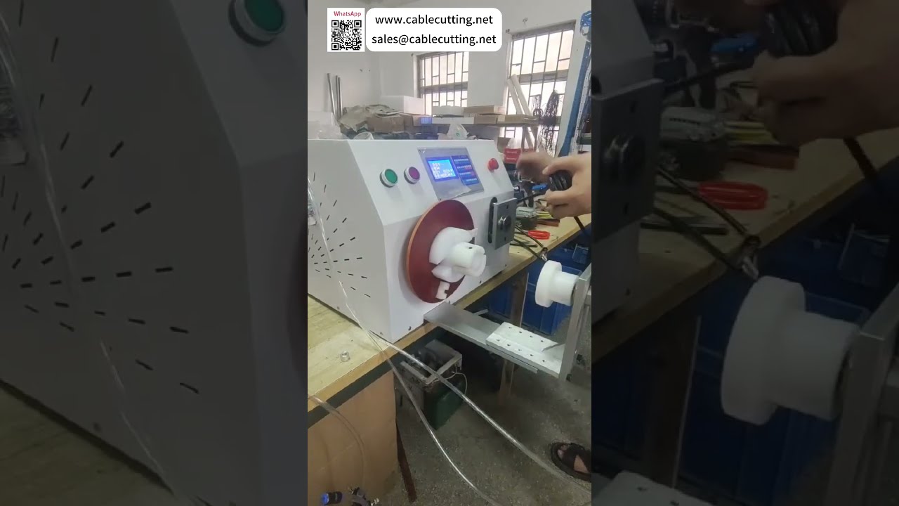 Kompakt trådviklings- og sorteringsmaskine med specialtilpasset sorteringsudstyr - Produktion - Shorts