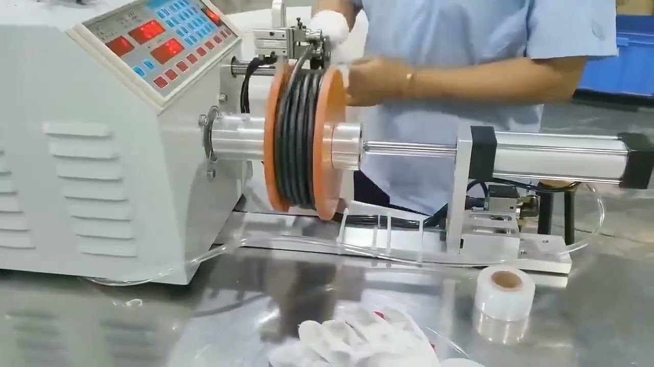 Sorterings- og viklingsmaskine til automatisk produktion