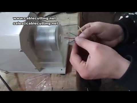 120W Afisolerings- og Sno-maskine til Ledninger 1-5mm - Kabelstripper for 0-3mm² Sno 220V/110V