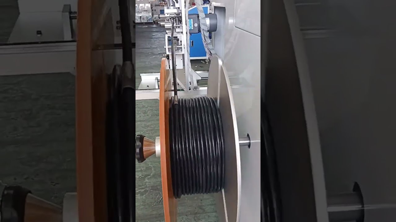 Gulvstående automatisk wiremaskine: Måling, optælling, skæring & oprulning – 50 kg kapacitet