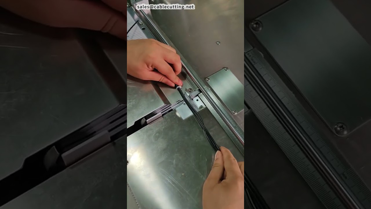 Automatisk nylon kabelbinder maskine – øg produktiviteten på fabrikken #fabrik #maskine