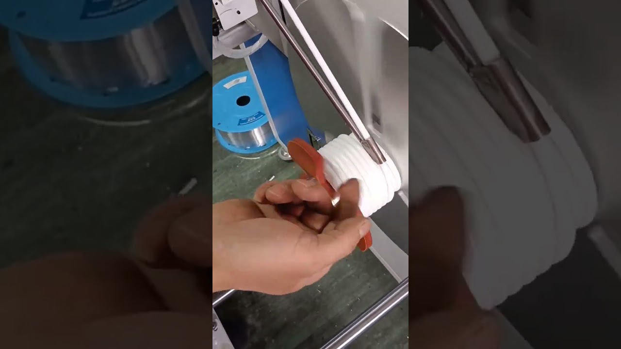 Automatisk måling, sortering, skæring og oprulning af vandrensningsrør | Fabriksmaskine #fabrik #maskine
