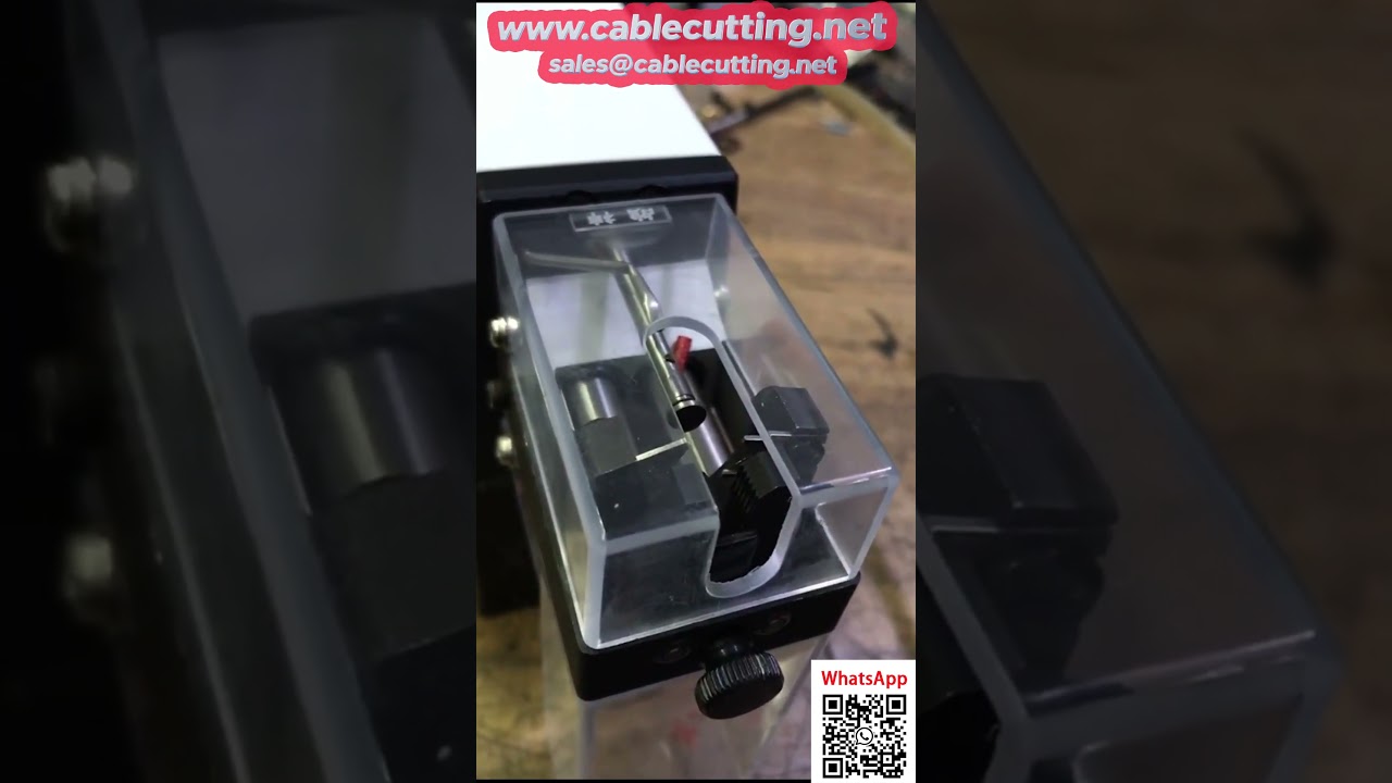 Pneumatisk induktionskabelafisoleringsmaskine – præcis afisolering af 3,2 mm kabler