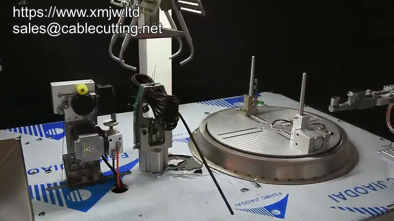 Automatisk trådbinding 8 bogstavtype kabelvikling og twist tie bindemaskine